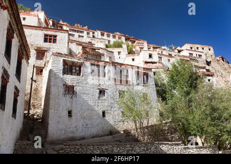 Karsha gompa - buddhistisches Kloster in Zanskar Tal - Ladakh - Jammu und Kaschmir - Indien Stockfoto