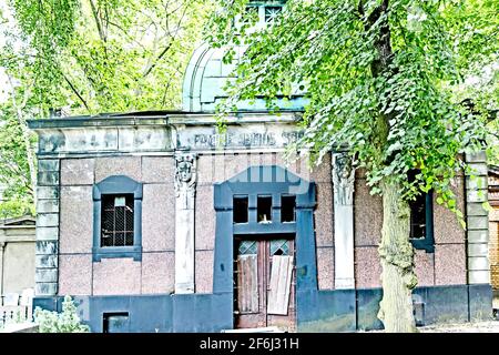 St. Matthäus-Kirchhof Berlin; Alter St. Matthäus Kirchhof, Berlin, Stockfoto