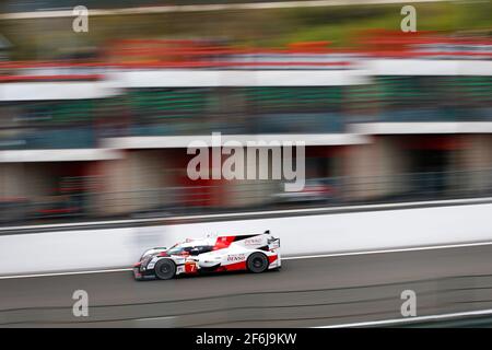 07 CONWAY Mike (gbr), KOBAYASHI Kamui (jpn), Toyota TS050 Hybrid lmp1 Team Toyota Gazoo Racing, Aktion während der FIA WEC World Endurance Championship 2017, 6 Stunden von Spa vom 4. Bis 6. Mai, in Spa Francorchamps, Belgien - Foto DPPI Stockfoto
