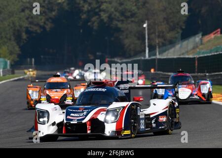 32 OWEN William (usa), SADELEER Hugo (che), ALBUQUERQUE Filipe (prt), Ligier JSP217 Gibson Team United Autosport, Action während der ELMS European Le Mans Series 2017 in Spa Francorchamps, Belgien, 22. Bis 24. September - Foto Eric Vargiolu / DPPI Stockfoto