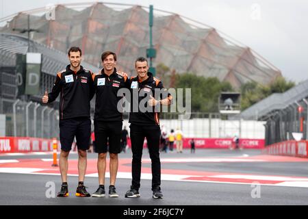 26 RUSINOV Roman (rus), THIRIET Pierre (Fra), LYNN Alex (gbr), Orca 07 Gibson Team G-Drive Rennen, Ambiente während der FIA WEC World Endurance Championship 2017, 6 Stunden von Mexiko 1. Bis 3. september - Foto Clement Marin / DPPI Stockfoto