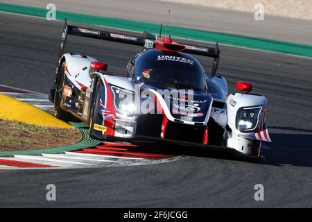 32 OWEN William (usa), SADELEER Hugo (che), ALBUQUERQUE Filipe (prt), Ligier JSP217 Gibson Team United Autosport, Action während der 2017 ELMS European Le Mans Series, 4 Stunden von Portugal vom 20. Bis 22. Oktober in Portimão - Photo Paulo Maria / DPPI Stockfoto