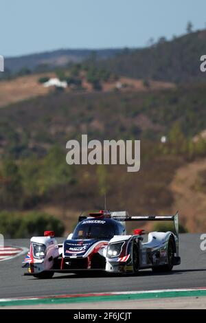 32 OWEN William (usa), SADELEER Hugo (che), ALBUQUERQUE Filipe (prt), Ligier JSP217 Gibson Team United Autosport, Action während der 2017 ELMS European Le Mans Series, 4 Stunden von Portugal vom 20. Bis 22. Oktober in Portimao - Photo Paulo Maria / DPPI Stockfoto