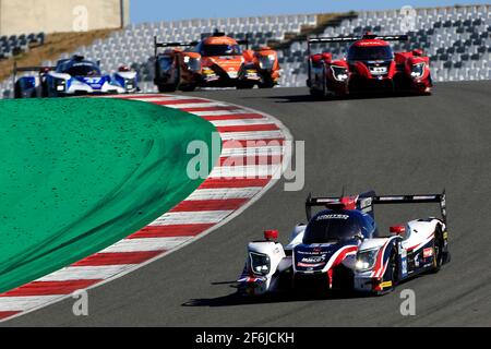 32 OWEN William (usa), SADELEER Hugo (che), ALBUQUERQUE Filipe (prt), Ligier JSP217 Gibson Team United Autosport, Action während der 2017 ELMS European Le Mans Series, 4 Stunden von Portugal vom 20. Bis 22. Oktober in Portimao - Photo Paulo Maria / DPPI Stockfoto