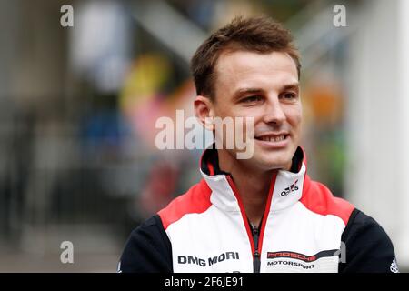 BAMBER Earl (nzl), Porsche 919 Hybrid lmp1 Team Porsche, Ambiance Portrait während der FIA WEC World Endurance Championship 2017, 6 Stunden von Mexiko 1. Bis 3. september - Foto DPPI Stockfoto