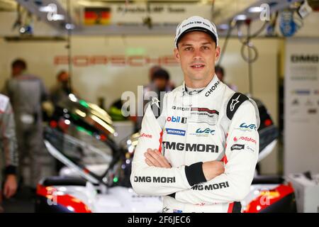 BAMBER Earl (nzl), Porsche 919 Hybrid lmp1 Team Porsche, Ambiance Portrait während der FIA WEC World Endurance Championship 2017, 6 Stunden von Mexiko 1. Bis 3. september - Foto DPPI Stockfoto