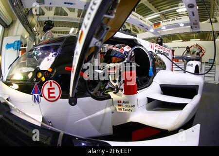 01 JANI Neel (che), TANDY Nick (gbr), LOTTERER André (ger), Porsche 919 Hybrid lmp1 Team Porsche, AMBIENTE während der FIA WEC World Endurance Championship 2017, 6 Stunden von Mexiko 1. Bis 3. september - Foto DPPI Stockfoto