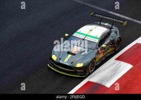98 DALLA LANA Paul (CAN), LAMY Pedro (prt), LAUDA Mathias (aut), Aston Martin V8 Vantage Team Aston Martin Racing, Action während der FIA WEC World Endurance Championship 2017, 6 Stunden von Mexiko 1. Bis 3. september - Foto DPPI Stockfoto