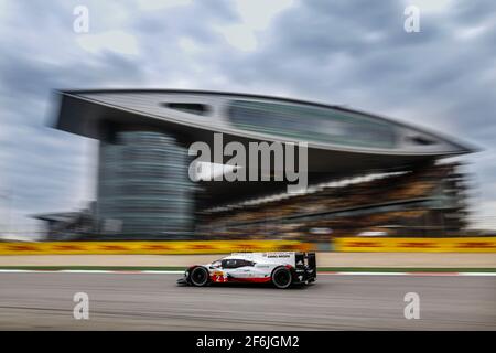 02 BERNHARD Timo (ger), HARTLEY Brendon (nzl), BAMBER Earl (nzl), Porsche 919 Hybrid lmp1 Team Porsche, Aktion während der FIA WEC World Endurance Championship 2017, 6 Stunden von Shanghai vom 3. Bis 5. november, in Shanghai, China - Foto Francois Flamand / DPPI Stockfoto