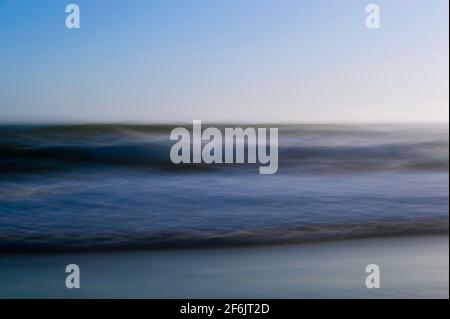 Moving Shore Stockfoto