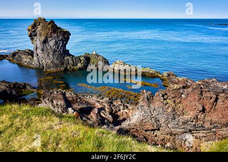 Djupalonssandur. Snaefellsnes Halbinsel. Island Stockfoto