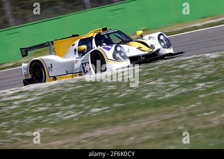 15 FARANO John (CAN) DONS Morten (dnk) KAPADIA Alex (gbr) Ligier JS P3 Nissan Team RLR Msport Aktion während der 2017 ELMS European Le Mans Series Prolog Tests in Monza, Italien, 28. Bis 29. März - Foto Jean Michel Le MEUR / DPPI Stockfoto