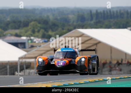 03 GLORIEUX Jean (bel), TORIL Alexander (esp), Norma M30 Nissan Team DKR Engineering, Aktion während der 2017 Road to le Mans, vom 18. Juni auf der Rennstrecke von Le Mans, Frankreich - Foto Florent Gooden / DPPI Stockfoto