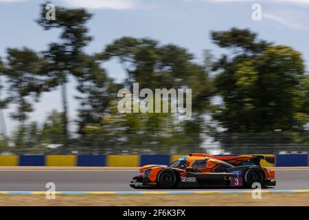 03 GLORIEUX Jean (bel), TORIL Alexander (esp), Norma M30 Nissan Team DKR Engineering, Aktion während der 2017 Road to le Mans, vom 18. Juni auf der Rennstrecke von Le Mans, Frankreich - Foto Florent Gooden / DPPI Stockfoto