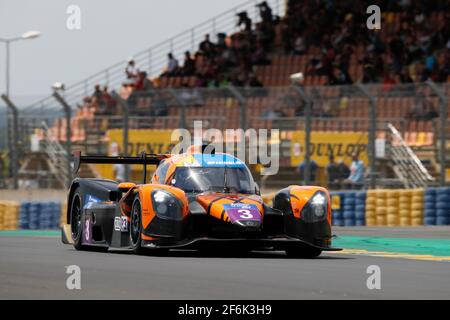 03 GLORIEUX Jean (bel), TORIL Alexander (esp), Norma M30 Nissan Team DKR Engineering, Aktion während der 2017 Road to le Mans, vom 18. Juni auf der Rennstrecke von Le Mans, Frankreich - Foto Florent Gooden / DPPI Stockfoto
