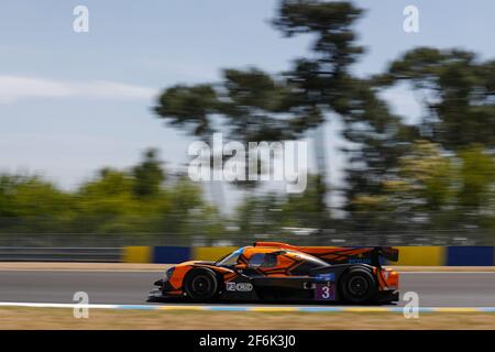03 GLORIEUX Jean (bel), TORIL Alexander (esp), Norma M30 Nissan Team DKR Engineering, Aktion während der 2017 Road to le Mans, vom 18. Juni auf der Rennstrecke von Le Mans, Frankreich - Foto Florent Gooden / DPPI Stockfoto