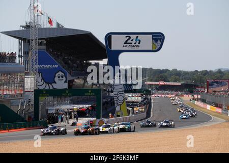 Start 03 GLORIEUX Jean (bel), TORIL Alexander (esp), Norma M30 Nissan Team DKR Engineering, Aktion während der 2017 Road to le Mans, vom 18. Juni auf der Rennstrecke von Le Mans, Frankreich - Foto Florent Gooden / DPPI Stockfoto