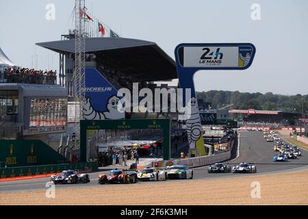 Start 03 GLORIEUX Jean (bel), TORIL Alexander (esp), Norma M30 Nissan Team DKR Engineering, Aktion während der 2017 Road to le Mans, vom 18. Juni auf der Rennstrecke von Le Mans, Frankreich - Foto Florent Gooden / DPPI Stockfoto