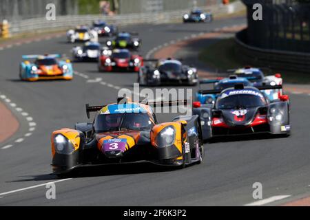 03 GLORIEUX Jean (bel), TORIL Alexander (esp), Norma M30 Nissan Team DKR Engineering, Aktion während der 2017 Road to le Mans, vom 18. Juni auf der Rennstrecke von Le Mans, Frankreich - Foto Florent Gooden / DPPI Stockfoto
