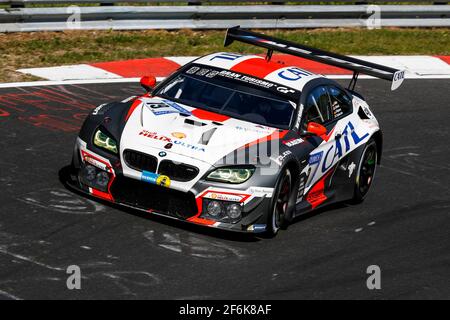 19 KLINGMANN Jens, MULLER Jorg, EDWARDS John, ONSLOW-COLE Tom, Schubert Motorsport BMW M6 GT3, Aktion während des ADAC Zurich 24 Stunden Nürburgring 2017 vom 25. Bis 28. Mai - Foto Florent Gooden / DPPI Stockfoto