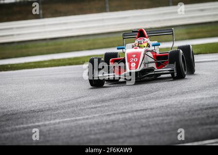 20 RAZAK Najiy (Mas) Renault FR 2.0L Team Fortec Motorsport Aktion während der Renault Sport Serie 2017, Eurocup Formula Renault 2.0, in Silverstone, Großbritannien, vom 12. Bis 14. Mai - Foto Antonin Vincent / DPPI Stockfoto