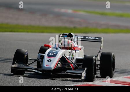 12 GUZMAN Raul (mex) Renault FR 2.0L Team R-ace gp Aktion während des Eurocup Formel Renault 2.0 Rennen 2017 in Barcelona, Spanien, vom 27. Bis 29. oktober - Foto: Eric Alonso / DPPI Stockfoto