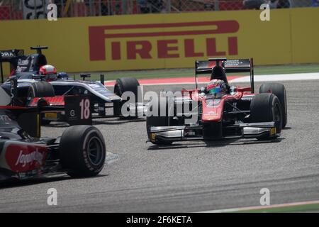 07 MATSUSHITA Nobuharu, Art Grand Prix, Aktion während der FIA Formel 2-Meisterschaft 2017, Bahrain in Sakhir vom 14. Bis 16. April - Foto Antonin Vincent / DPPI Stockfoto