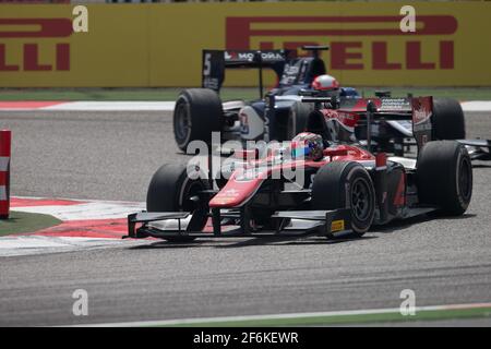 07 MATSUSHITA Nobuharu, Art Grand Prix, Aktion während der FIA Formel 2-Meisterschaft 2017, Bahrain in Sakhir vom 14. Bis 16. April - Foto Antonin Vincent / DPPI Stockfoto