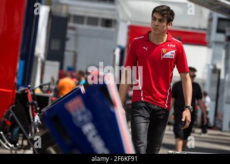 ALESI Giuliano, Trident, Ambiance Portrait während der FIA GP3 Meisterschaft 2017, Spanien, in Barcelona Catalunya vom 11. Bis 14. Mai - Foto DPPI Stockfoto