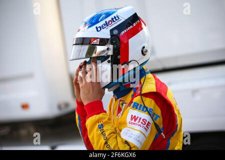 ALESI Giuliano, Trident, Ambiance Portrait während der FIA GP3 Meisterschaft 2017, Italien in Monza vom 1. Bis 3. September - Foto Sebastiaan Rozendaal / DPPI Stockfoto