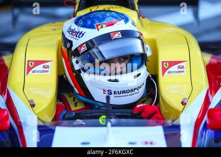 ALESI Giuliano, Trident, Ambiance Portrait während der FIA GP3 Meisterschaft 2017, Italien in Monza vom 1. Bis 3. September - Foto Sebastiaan Rozendaal / DPPI Stockfoto