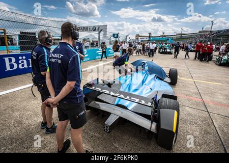 Grille de deept Startstimmung während der Formel-E-Meisterschaft 2017 in Berlin, Deutschland, vom 9. Bis 11. juni - Foto Clement Luck / DPPI Stockfoto