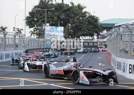 04 MORTARA Edoardo(che) Formel E Team Venturi Aktion während der Formel E Meisterschaft 2018, in Hongkong, vom 1. Bis 3. dezember 2017 - Foto Gregory Lenormand / DPPI Stockfoto