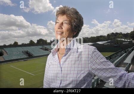 VIRGINIA WADE von No 2 COURT 23/6/07. BILD DAVID ASHDOWN Stockfoto