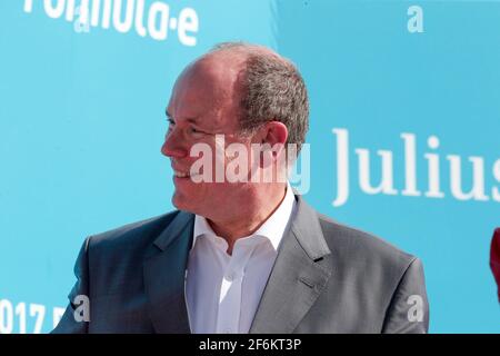 SAS le Prince Albert II de Monaco während der Formel-E-Meisterschaft 2017 in Berlin, Deutschland, vom 9. Bis 11. juni - Foto Alexandre Guillaumot / DPPI Stockfoto