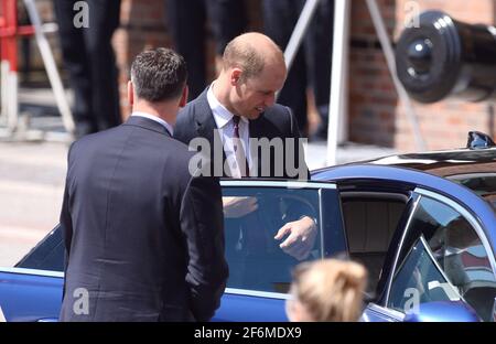 Hamburg, Deutschland. Juli 2017. Katharina die Herzogin von Cambridge und Herzog von Cambridge Prinz William besuchte Hamburg Stockfoto