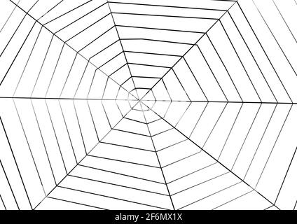 Big Spider Web Hintergrund für halloween, Vektor-Kunst Stock Vektor