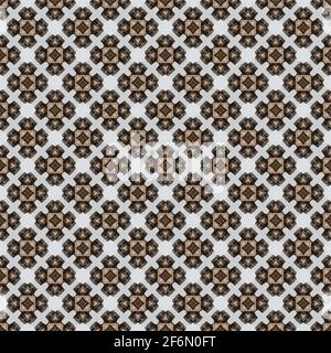 Farbmuster Textur. Farbenfrohe ornamentale Grafik-Dessin. Mosaikverzierungen. Mustervorlage. Vektorgrafik. Stock Vektor