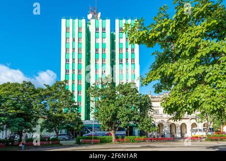 Tägliches Leben in Santa Clara Stadt, Villa Clara, Kuba, Jahr 2016 Stockfoto