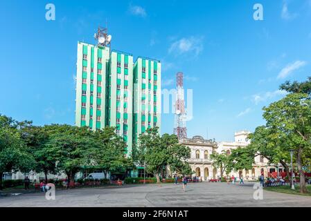 Tägliches Leben in Santa Clara Stadt, Villa Clara, Kuba, Jahr 2016 Stockfoto