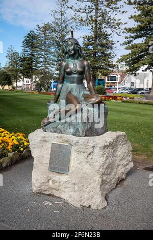 Ein Roadtrip um die Ostküste der Nordinsel Neuseelands. Napier City Neville Marriner Leica M10 Stockfoto