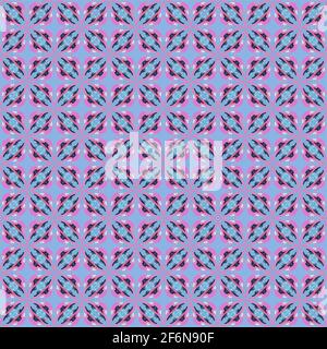 Farbmuster Textur. Farbenfrohe ornamentale Grafik-Dessin. Mosaikverzierungen. Mustervorlage. Vektorgrafik. Stock Vektor