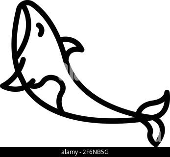 Symbol für Säugetiere. Vektorsymbol für das Web-Design auf weißem Hintergrund Stock Vektor