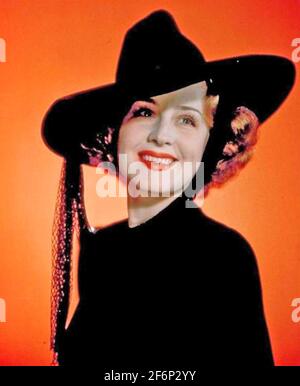 NORMA SHEARER (1902-1983) kanadisch-amerikanische Filmschauspielerin um 1940 Stockfoto