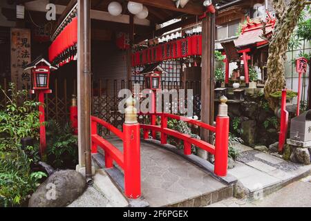 Kyoto, Japan - 30. März 2019; Fushimi Inari Taisha-Schrein Stockfoto