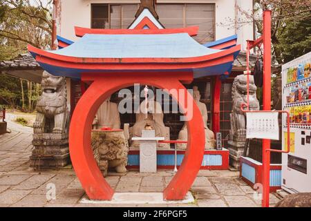 Kyoto, Japan - 30. März 2019; Fushimi Inari Taisha-Schrein Stockfoto