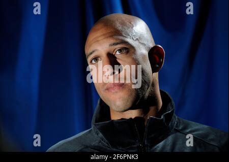 TIM HOWARD USA UND EVERTON TORWART 5/5/2010. BILD DAVID ASHDOWN Stockfoto