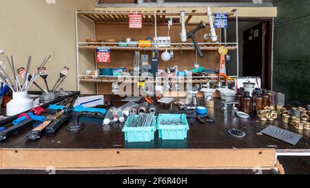 Tägliches Leben in Santa Clara, Kuba, Jahr 2016 Stockfoto