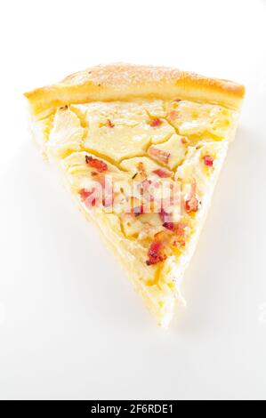 Tarte flambÃ©e Stockfoto