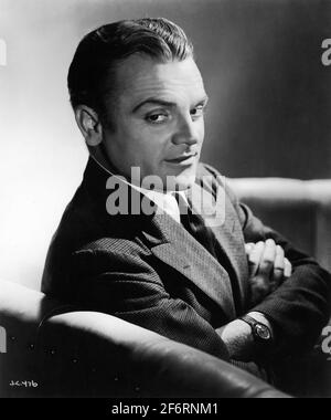 JAMES CAGNEY 1939 Porträt von GEORGE HURRELL Werbung für Warner Bros. Stockfoto